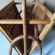Porte revue vintage en chataignier
