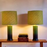 Paire lampes 1970