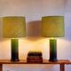 Paire lampes 1970