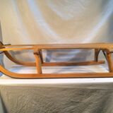 Traditional vintage wooden sled