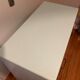Vintage chest of drawers wood compass feet