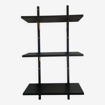 Black and brass shelf Ferm living