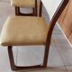 4 sled chairs, vintage