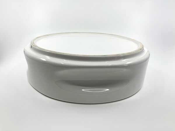 2 plats Form en céramique • Design  B. Devaux • Space Age • 1969