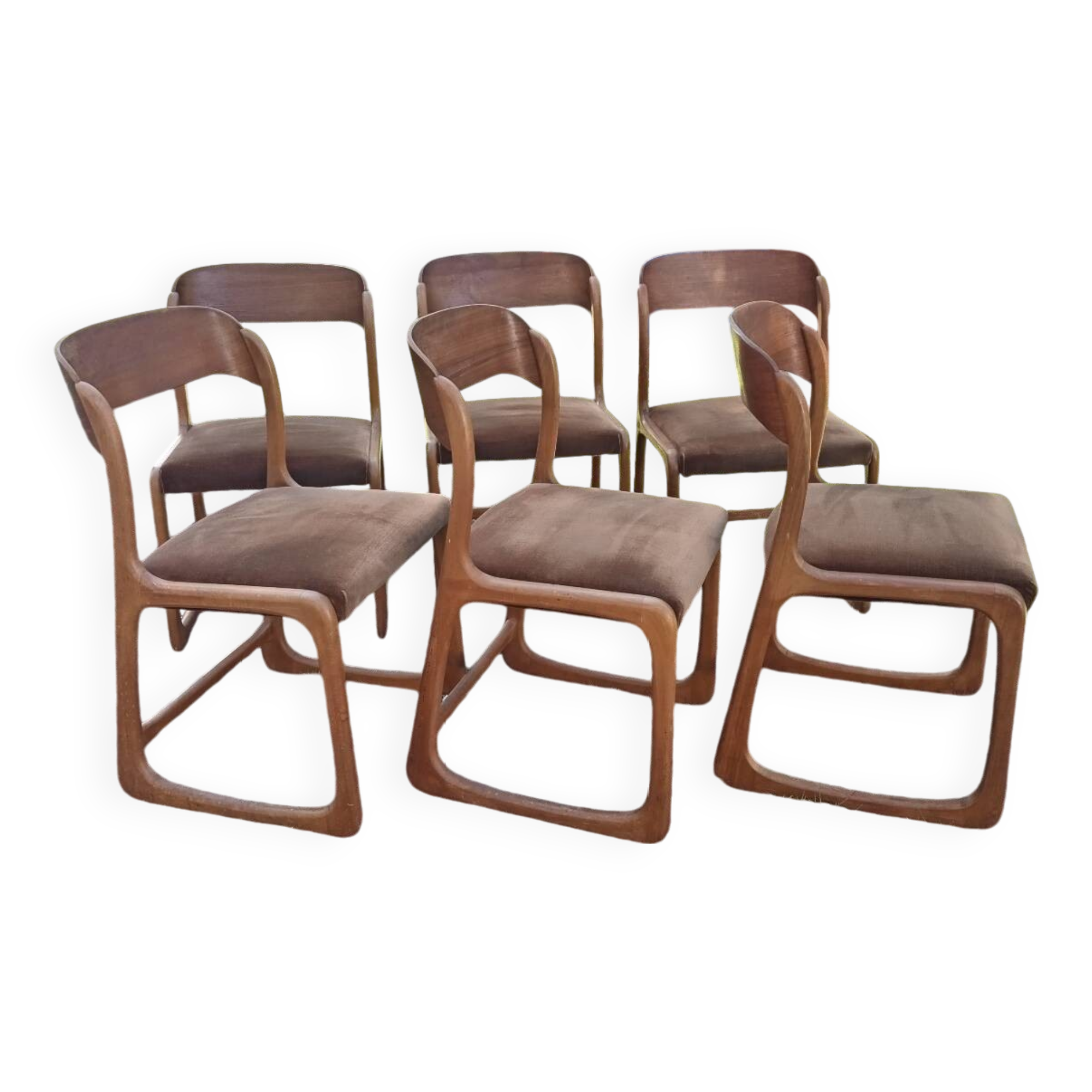 Baumann sled chairs