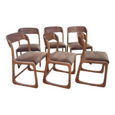 Chaises traîneaux Baumann