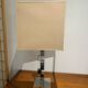 Vintage space age modernist chrome lamp circa 1970