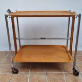 Desserte pliante vintage Textable, années 60