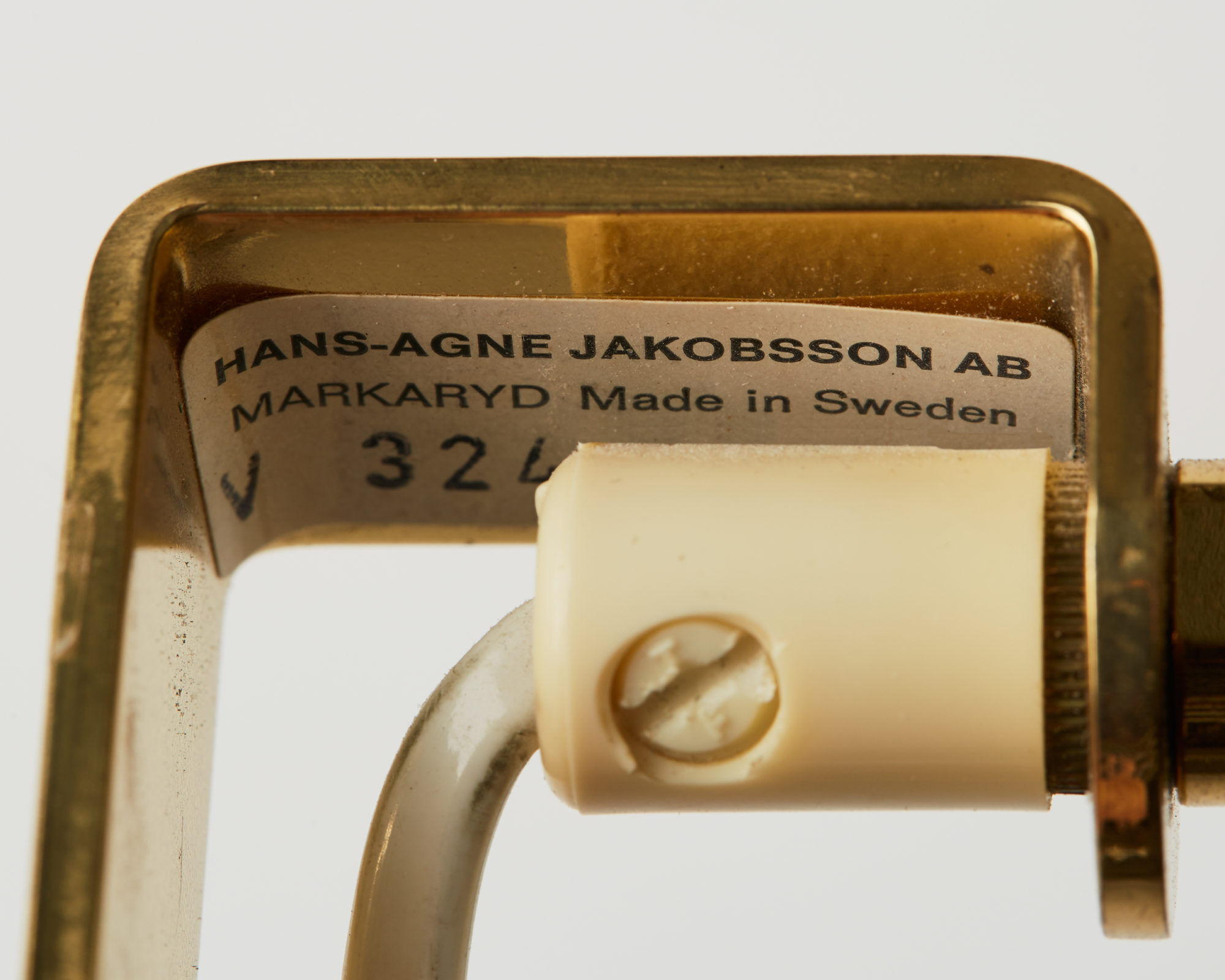 Pair of wall lamps designed by Hans Agne Jakobsson, Sweden, 1960s.