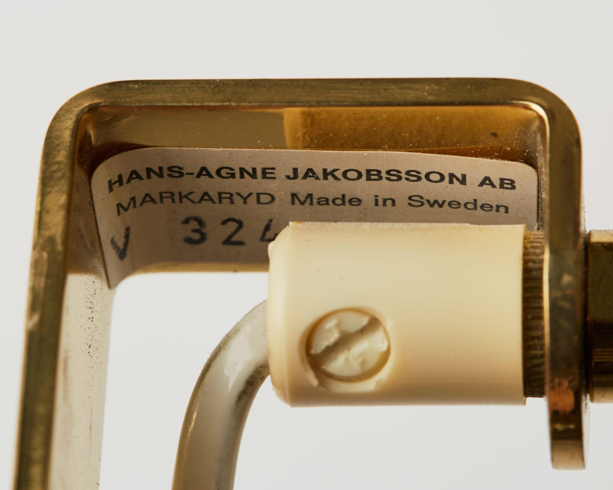 Pair of wall lamps designed by Hans Agne Jakobsson, Sweden, 1960s.