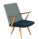 Fauteuil Akerblom bicolore - design scandinave - moderne du milieu du siècle