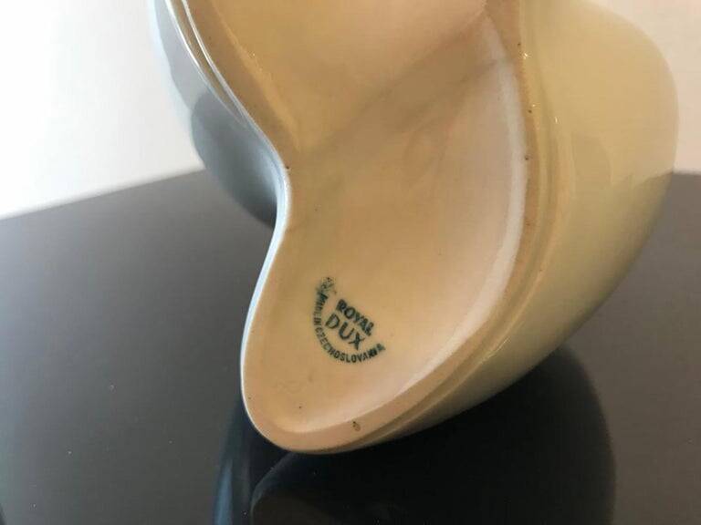 Royal Dux Herons Sculpture by Jaroslaw Jezek, Mid-Century 1958