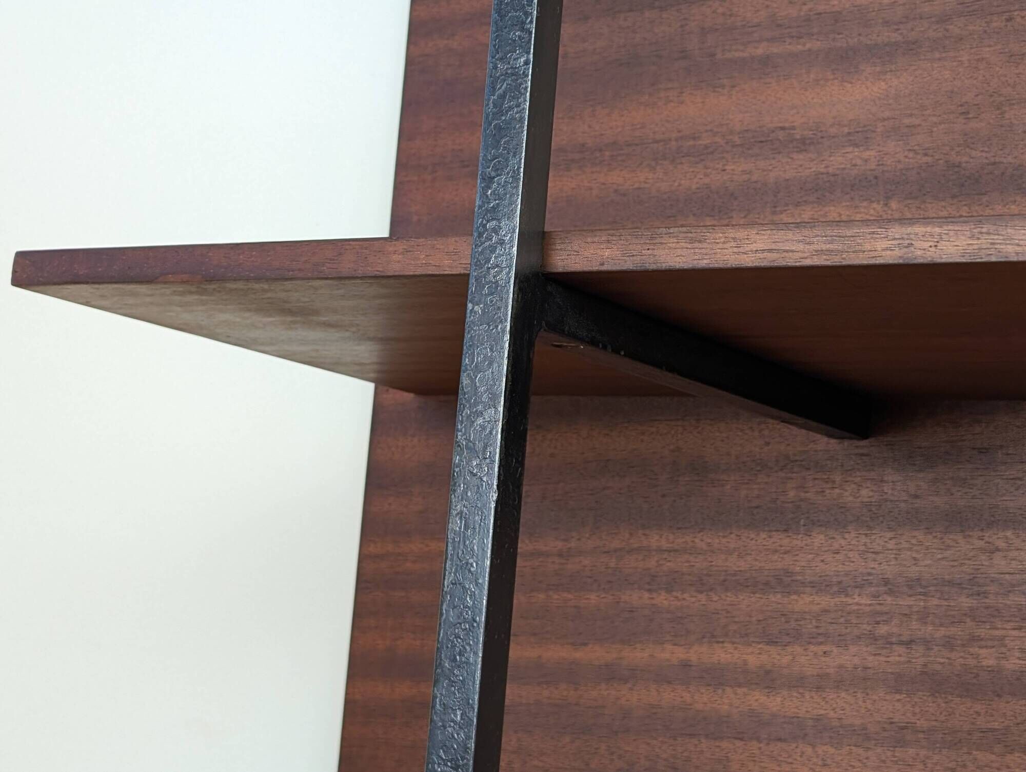 1960s wall bookshelf shelf