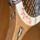 Vintage Pinguin rackets from the 1960s.