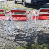 8 Tolix T2 armchairs