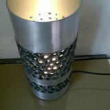 Aluminum design table lamp by Willy Luickx for Aluclair 1970