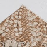 7x11 Large Handmade Wool Vintage Rug, 209x335Cm