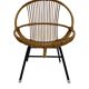 Vintage rattan chair by Dirk van Sliedregt Rohe Noordwolde 1960 in the Netherlands