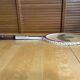Raquette tennis ancienne adidas lady bois + housse vintage #e199