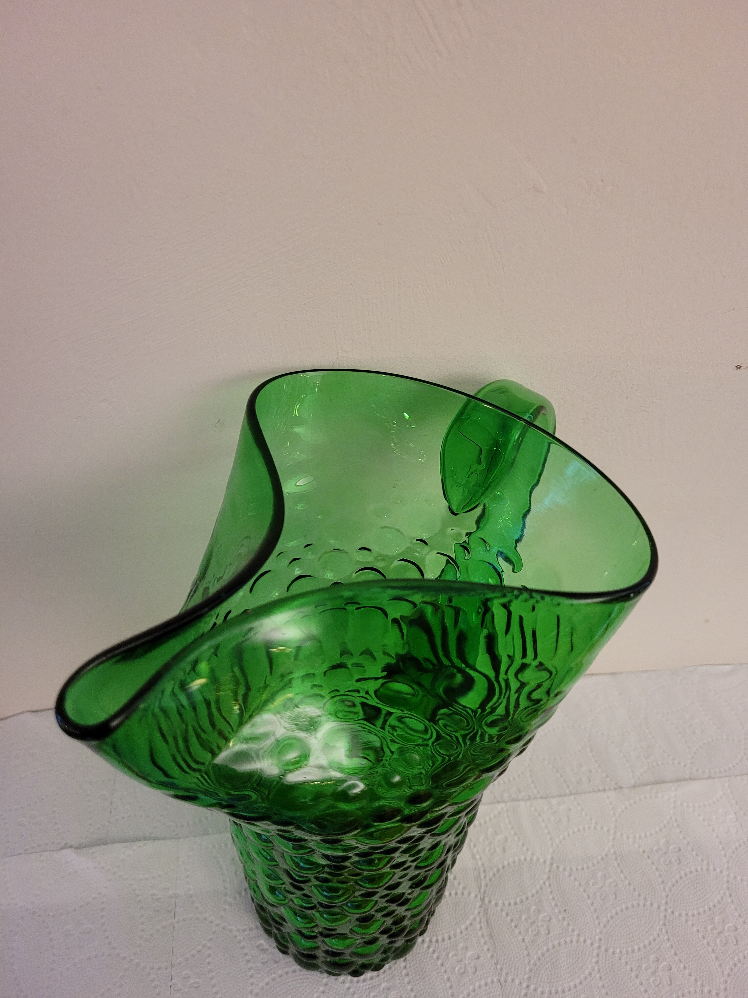 Pichet en verre italien 1960