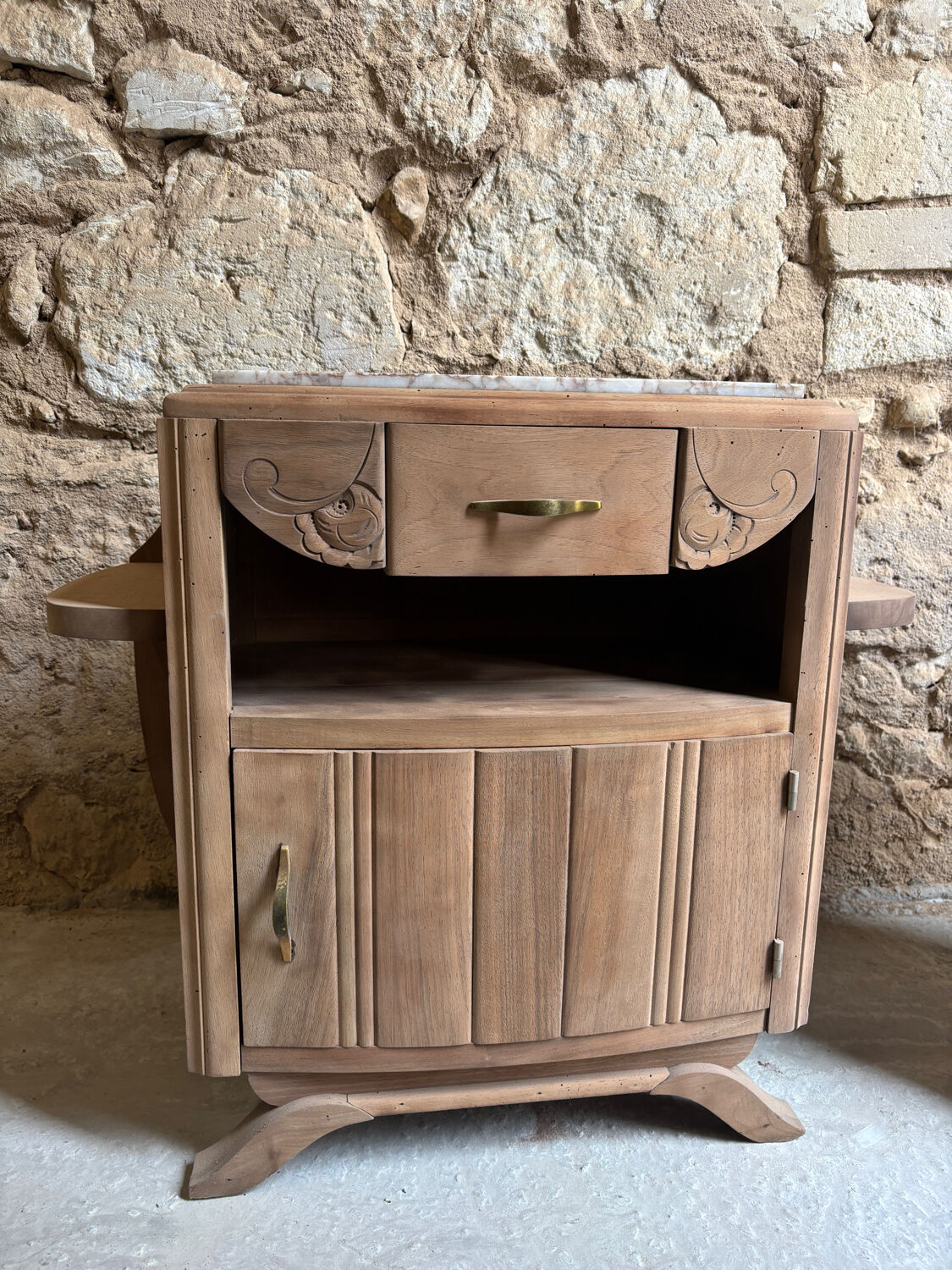 Pair of Art Deco bedside tables