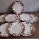 Set of 9 dessert plates Longwy moèle Montmorency end 19th