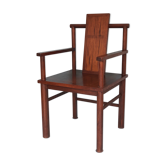 Art Deco Bauhaus Style Oak Armchair 1920s