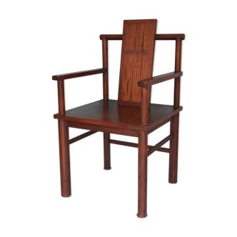 Art Deco Bauhaus Style Oak Armchair 1920s