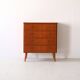 Mahogany chest of drawers with 4 drawers