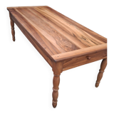 Walnut farmhouse table