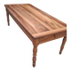 Walnut farmhouse table