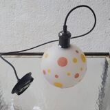 60's opaline suspension