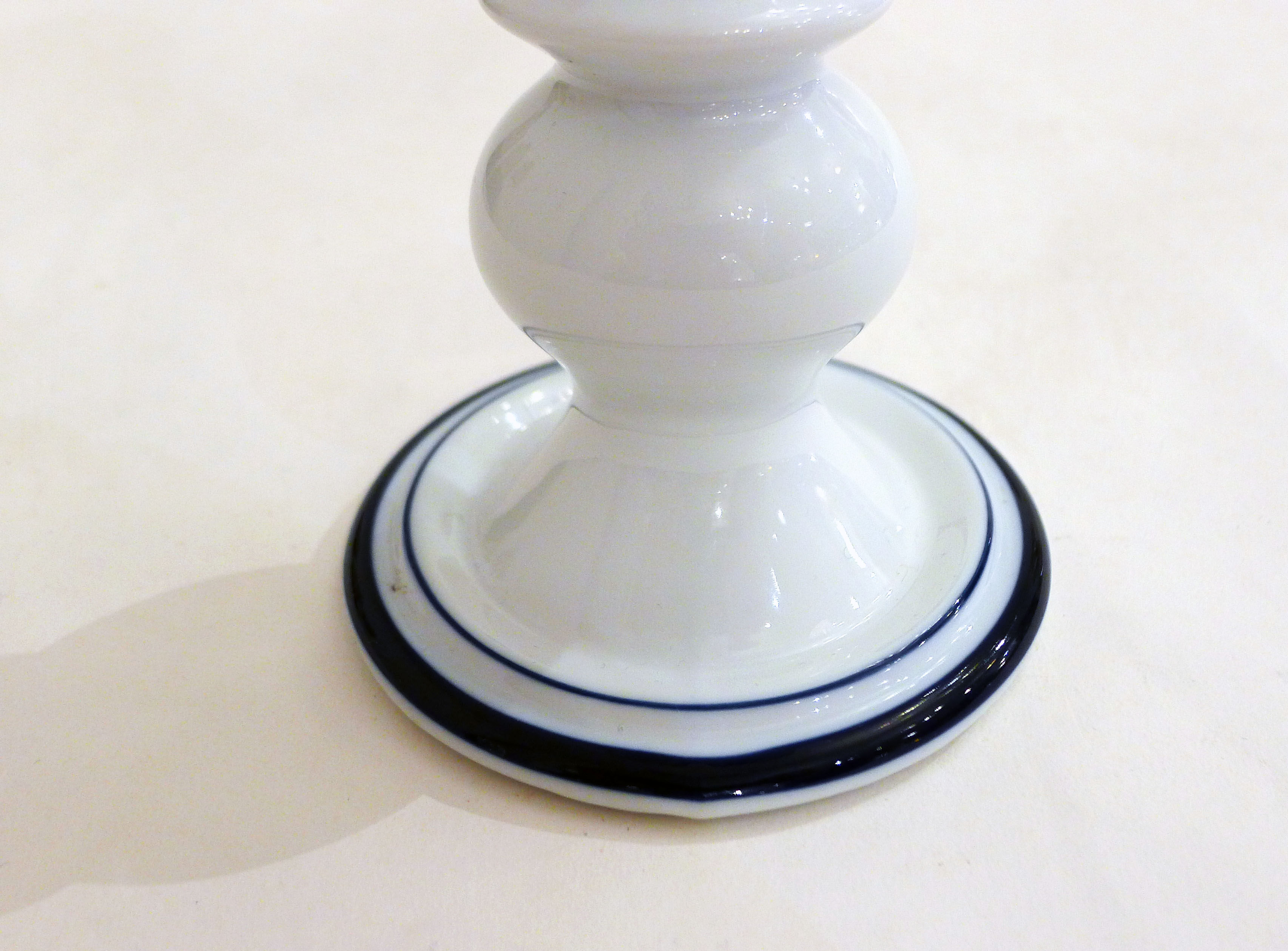 Dansk Bistro porcelain candle holder
