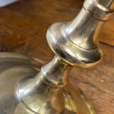 Candlestick, four-light brass candelabra