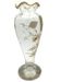 Art Nouveau vase with Painted decoration of Poppies and Butterfly 1900