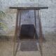 Desserte en laiton et formica annees 50/60