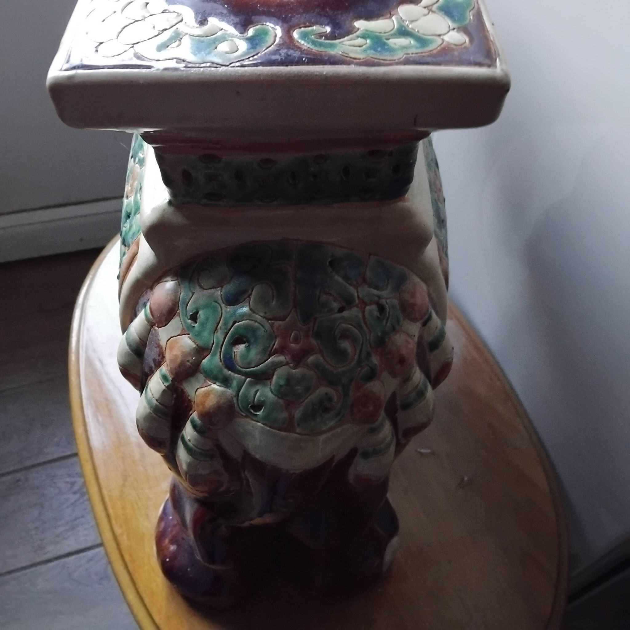 Elephant plant pot in terracotta