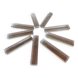 9 portes couteaux  en verre