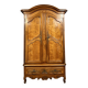 Louis XV period Provençal armoire in walnut and marquetry