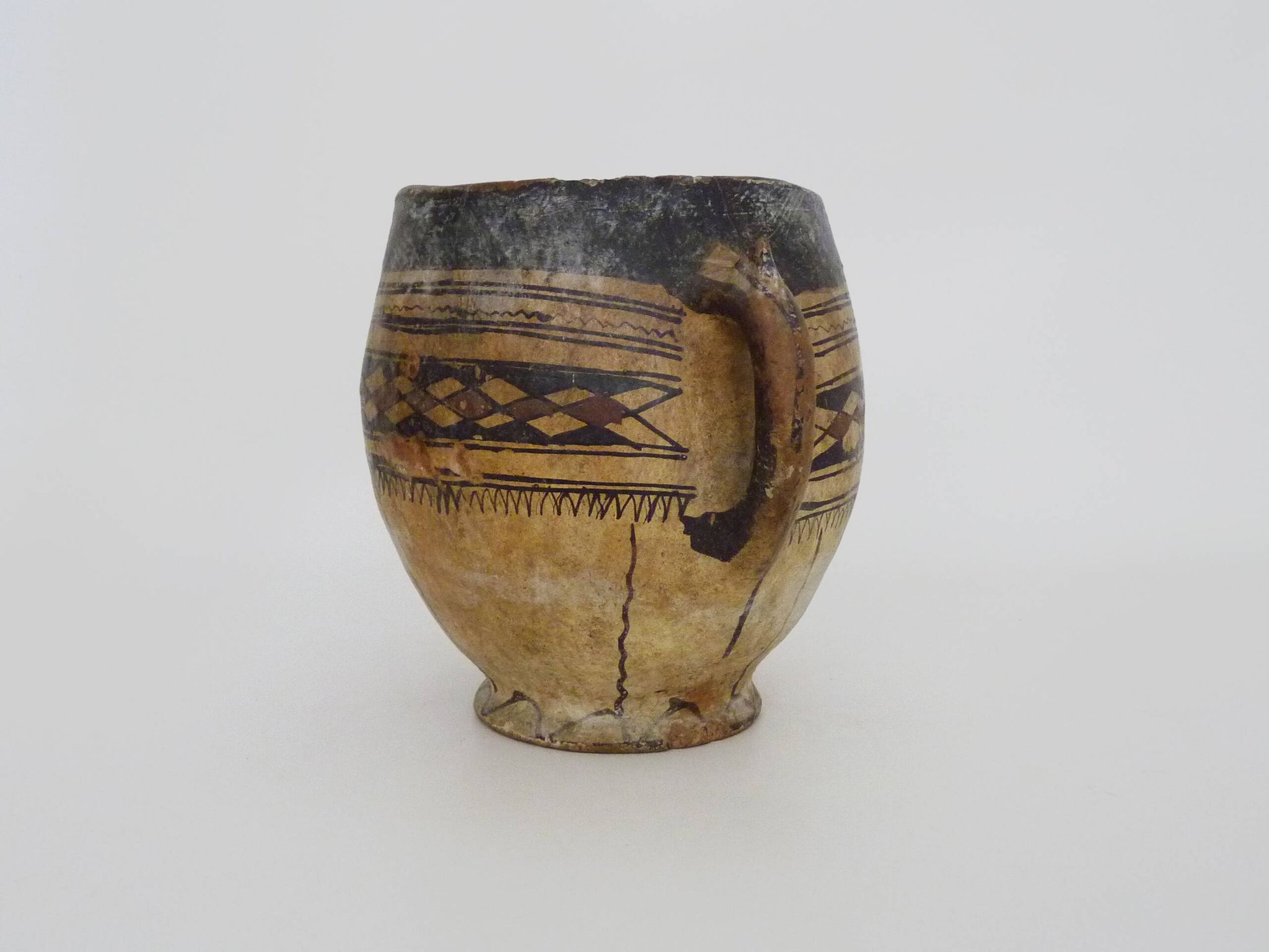 Iddeqi poterie kabyle, Kabyle ,Berbere. Art populaire Kabyle. Années 30 40