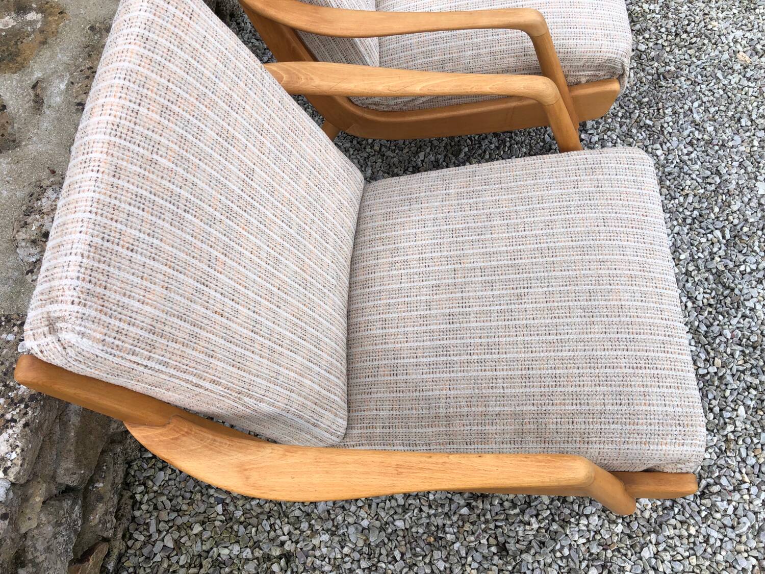 Pair of vintage armchairs