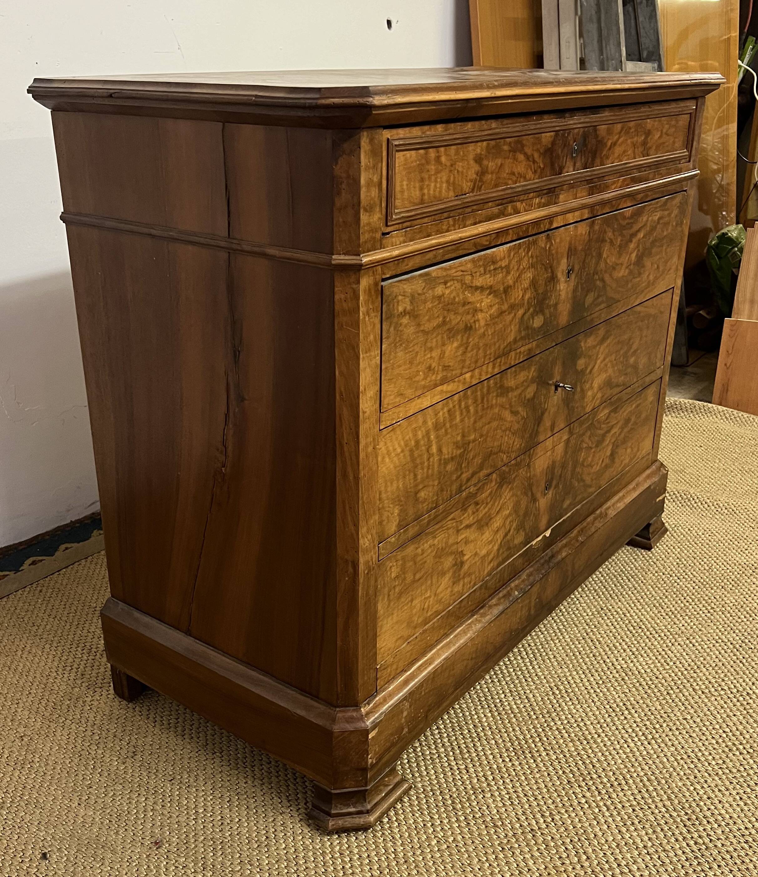 Vintage Louis Phillipe chest of drawers