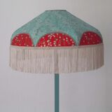 Retro lampshade with fringe "Loubianca".