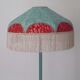 Retro lampshade with fringe "Loubianca".