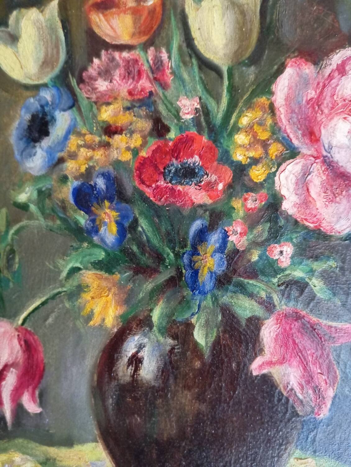 Still life signed Rudy Grossmann