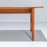 Hans Wegner AT-15 coffee table by Andrea Tuck in solid oak, Denmark, 1960s