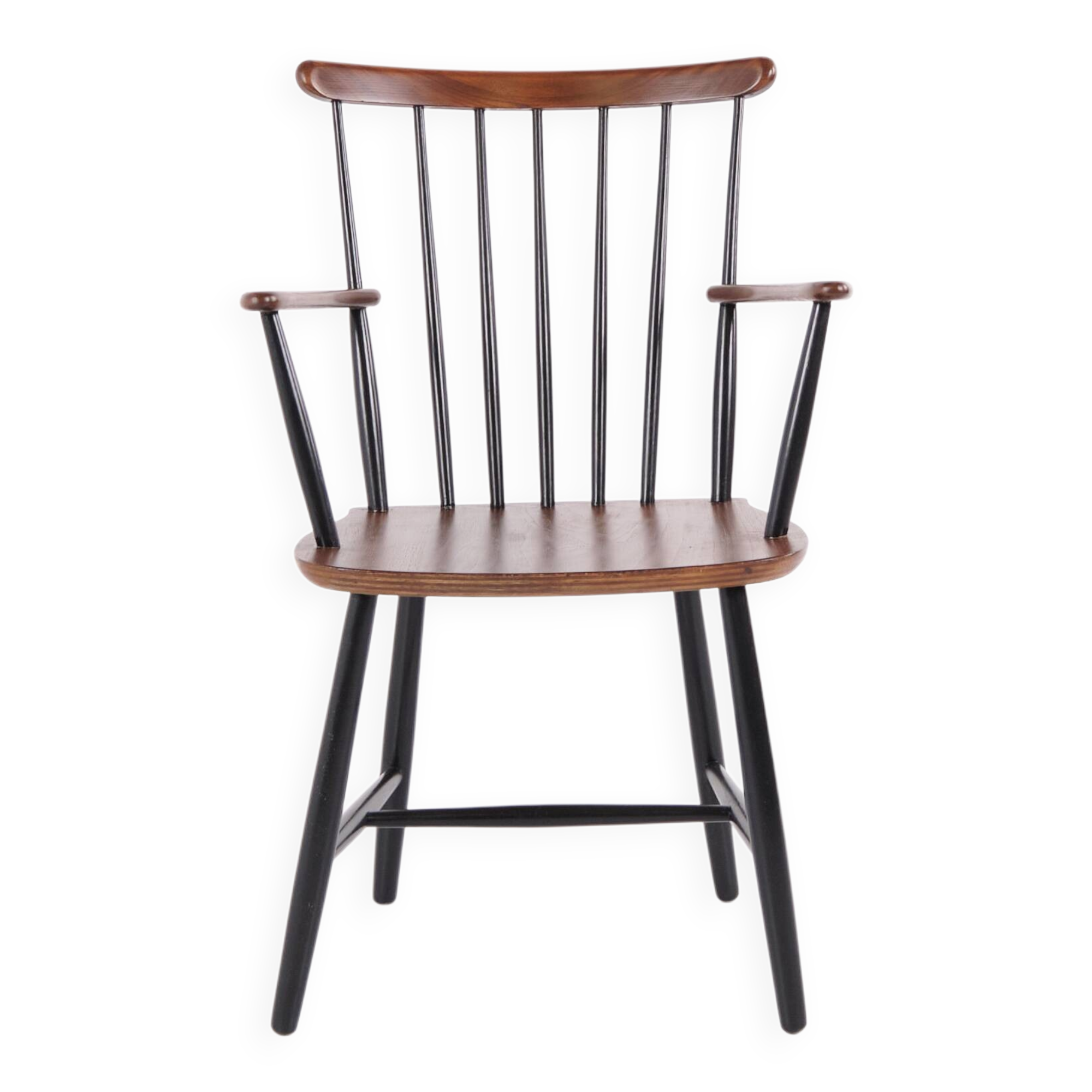 Armchair - Rosewood and black painted - Poul M. Volther - Farstrup - 1960s