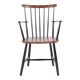 Armchair - Rosewood and black painted - Poul M. Volther - Farstrup - 1960s