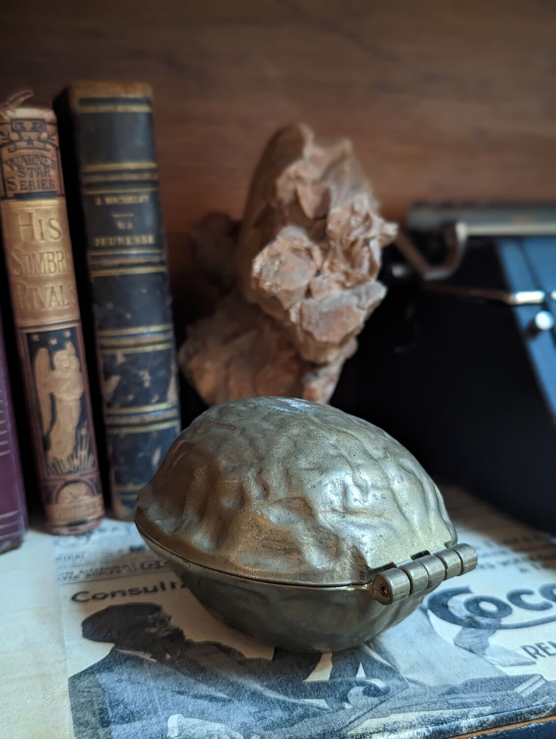Vintage brass nutcracker