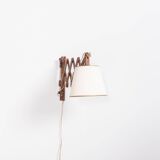 Scandinavian design scissors wall lamp, 1960’s